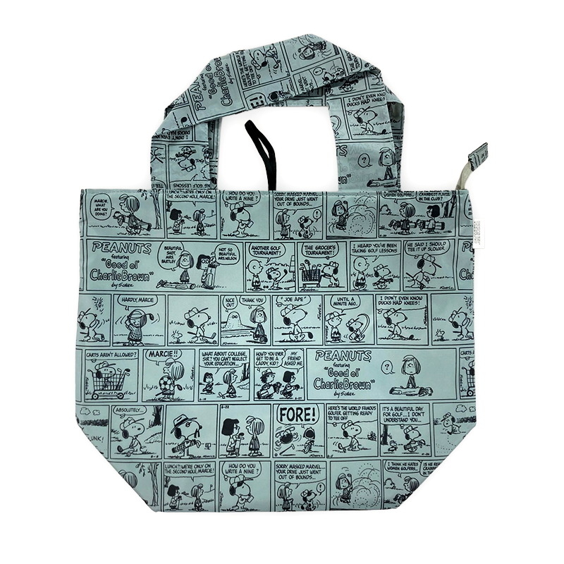 PEANUTS 折りたたみエコバッグ スヌーピー コミック KH